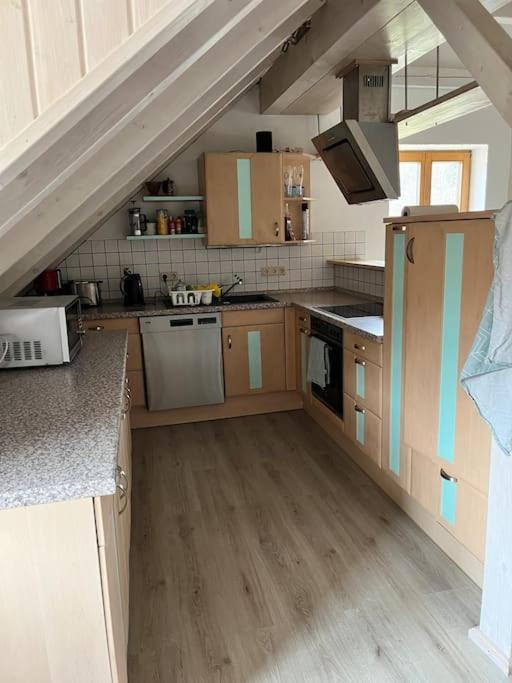 Idyllisches Ferienapartment Allgaeu Bad Groenenbach Bagian luar foto